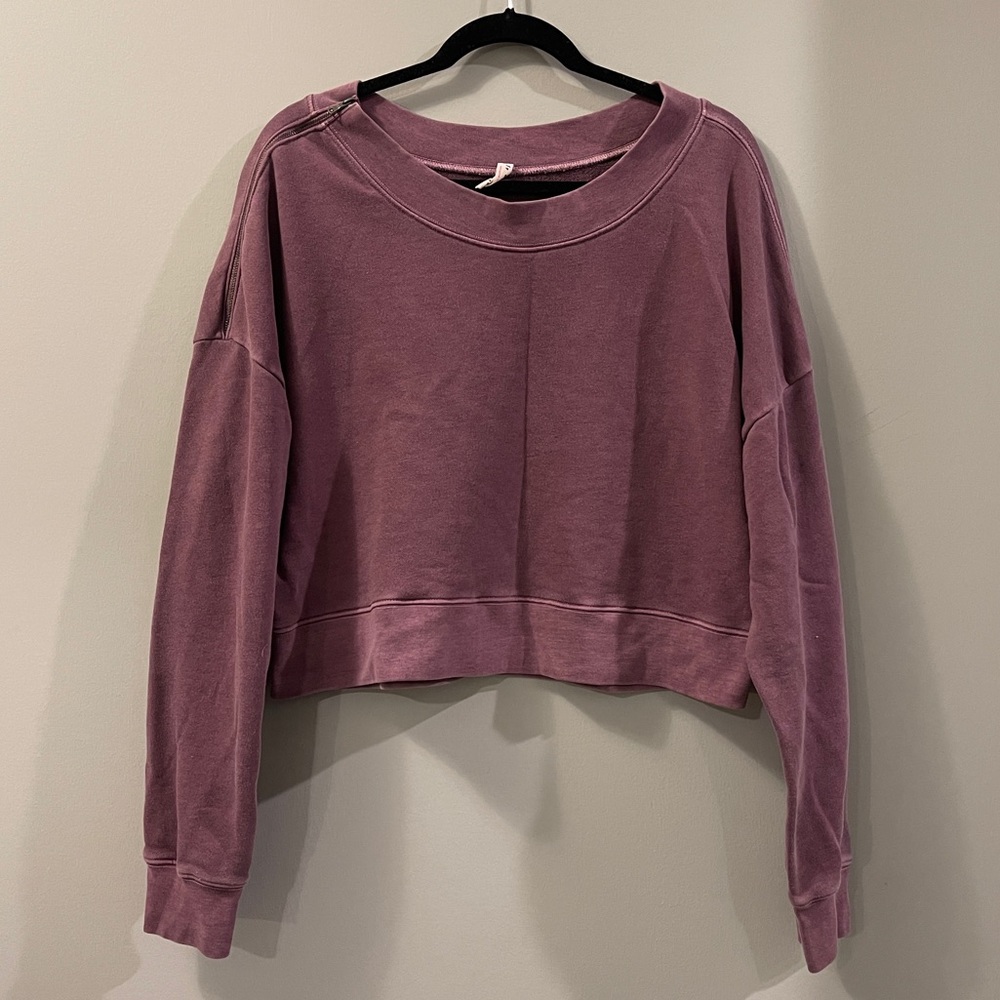 Free People Movement Cropped Sweatshirt